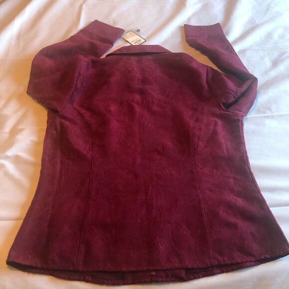 Croft & Barrow Womens Zip Up Top Jacket Size SP SG - Picture 5 of 5